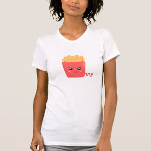Böse aber Kawaii Pommes Frites T-Shirt