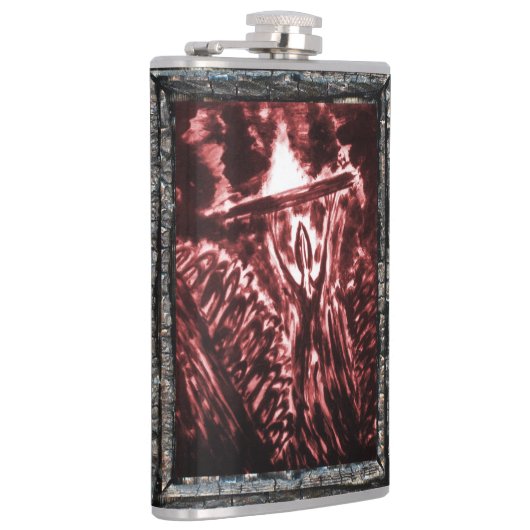 Böse abwehren flachmann (Rechts)