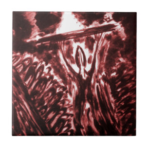 Böse abwehren fliese