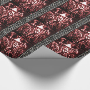 Böse abwehren geschenkpapier