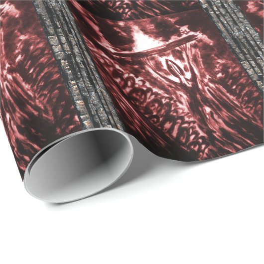 Böse abwehren geschenkpapier (Rolleneckpunkt)