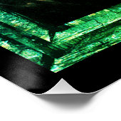 Böse abwehren poster (Ecke)