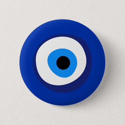 Böse Augen uraltes Symbol antike Talisman Superlat Button (Vorderseite)