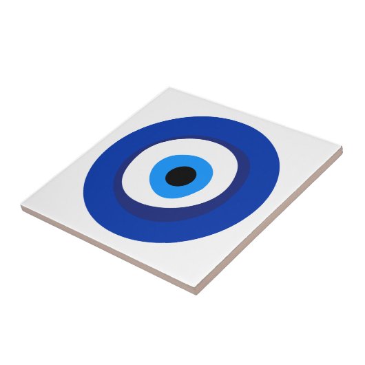 Böse Augen uraltes Symbol antike Talisman Superlat Fliese (Seite)