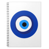 Böse Augen uraltes Symbol antike Talisman Superlat Notizblock (Vorderseite)