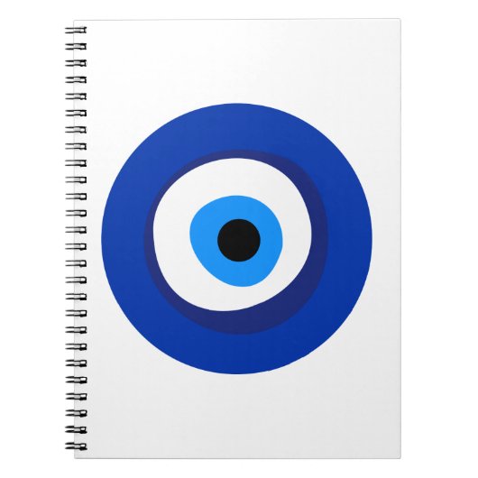 Böse Augen uraltes Symbol antike Talisman Superlat Notizblock (Vorderseite)