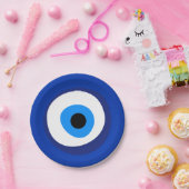 Böse Augen uraltes Symbol antike Talisman Superlat Pappteller (Party)