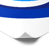 Böse Augen uraltes Symbol antike Talisman Superlat Poster (Ecke)