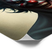 böse Clownplakat zum Download Poster (Ecke)