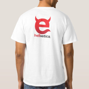 Böse "e" Helvetica T-Shirt