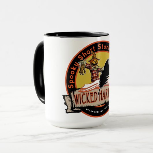 Böse Ernte MI-Logo-Tasse Tasse (Vorderseite Links)