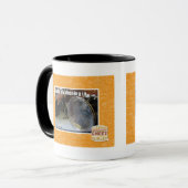 Böse Erwachen herein Tasse (Vorderseite Links)