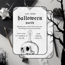 Böse Halloween-Party-Einladung