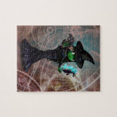 Böse Hexe Puzzle (Horizontal)