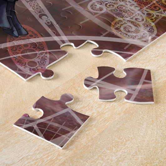 Böse Hexe Puzzle (Seite)