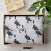 Böse Hexe-Silhouette Seidenpapier (Geschenk)