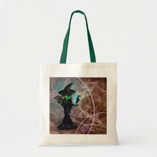 Böse Hexe Tragetasche (Vorne)