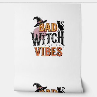 Böse Hexen Vibes Vintage Halloween-Shirt-Design_1 Tapete
