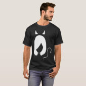 Böse Katzen Mädchen X T-Shirt (Vorne ganz)