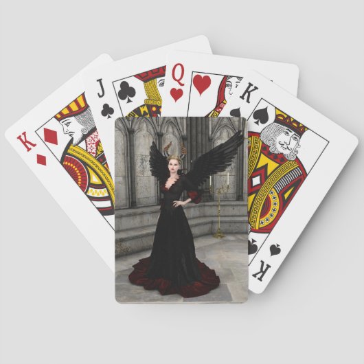 Böse Königin Spielkarten (Rückseite)