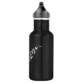 Böse Kreatur-Grafik Edelstahlflasche (Rechts)