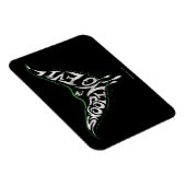 Böse Kreatur-Grafik Magnet (Rechte Seite)