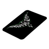 Böse Kreatur-Grafik Magnet (Linke Seite)