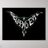 Böse Kreatur-Grafik Poster (Vorne)