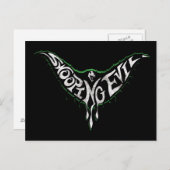 Böse Kreatur-Grafik Postkarte (Vorne/Hinten)