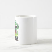 Böse Kürbisküchenhexe Kaffeetasse (Mittel)