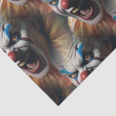 Böse lacht Clown Seidenpapier (Ausschnitt)