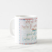 Böse Leidenschaften Kaffeetasse (Vorderseite Links)