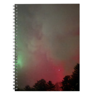 Böse Northern Lights Notizbuch Notizblock