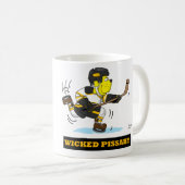 Böse Pissah-Hocky Tasse (VorderseiteRechts)