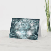 Böse Samhain Gruß-Karte