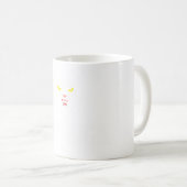 Böse schwarze Katze, dunkles Sigil, gothische Meta Kaffeetasse (VorderseiteRechts)