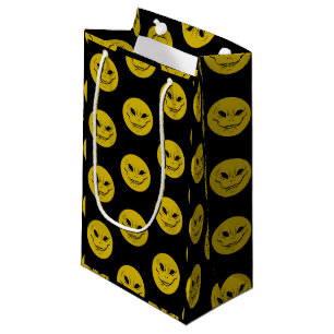 Böse seltsame Smiely Face Geschenktasche Kleine Geschenktüte
