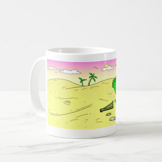 Böse Tasse (Vorderseite Links)