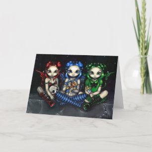 "Böse, Tricksy und falsche" Gruß-Karte Karte