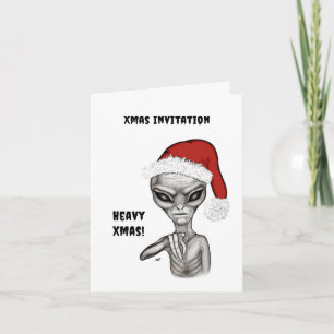Böser Alien , Schweres Weihnachten ! Einladung