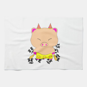 böser Ausrottung Handtuch