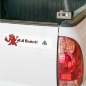 Böser Bastard Autoaufkleber (Auf Lkw)