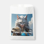 Böser Blauäugiger Kater Geschenktütchen (Vorderseite)