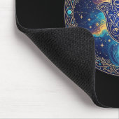 Böser Blick Amulett Schutz Ästhetik Yoga Hamsa H Mousepad (Ecke)