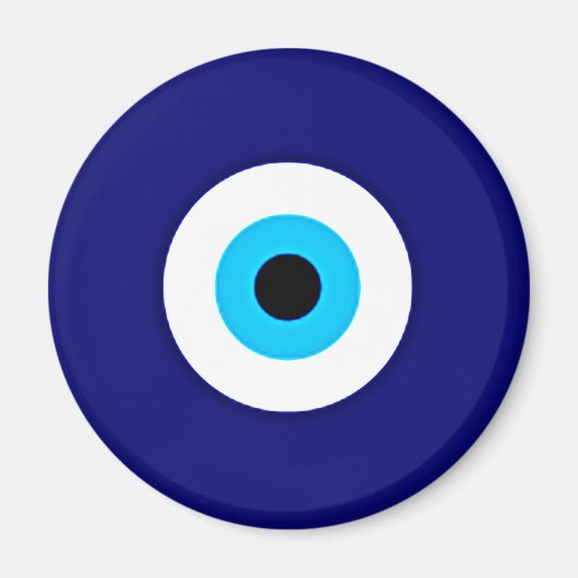 Böser Blick Anhänger Magnet (Vorne)