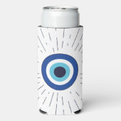 böser Blick anpassbar Selters Dosenkühler (Seltzer Rückseite)