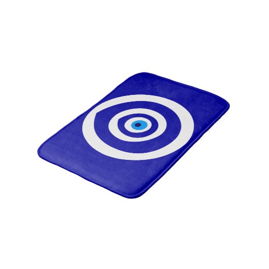 Böser Blick Badematte (Schrägansicht)