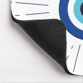 böser Blick (blau) Mousepad (Ecke)