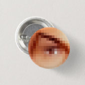 Böser Blick? Button (Vorne & Hinten)