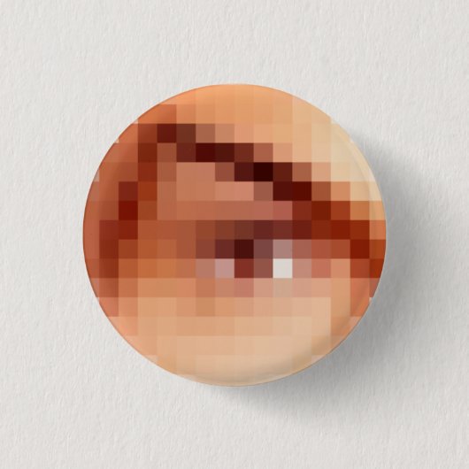 Böser Blick? Button (Vorderseite)